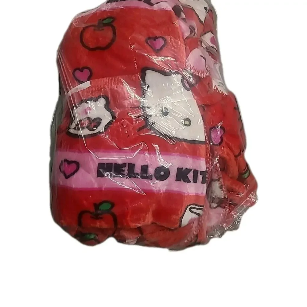 Red Hello Kitty Throw Blanket 60